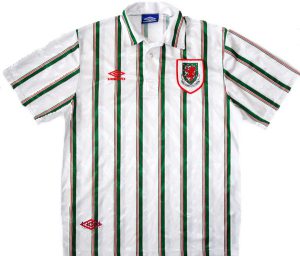 Wales 1993 away shirt