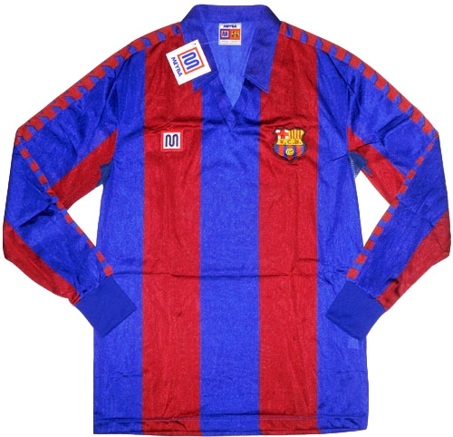 Barcelona home shirt 1986