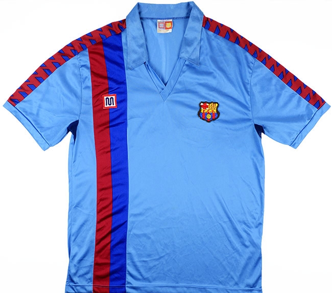 old barcelona shirts