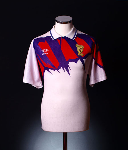 Retro Scotland Shirt 1991 home