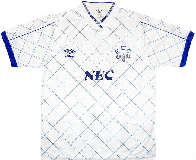 Everton third shirt 1992
