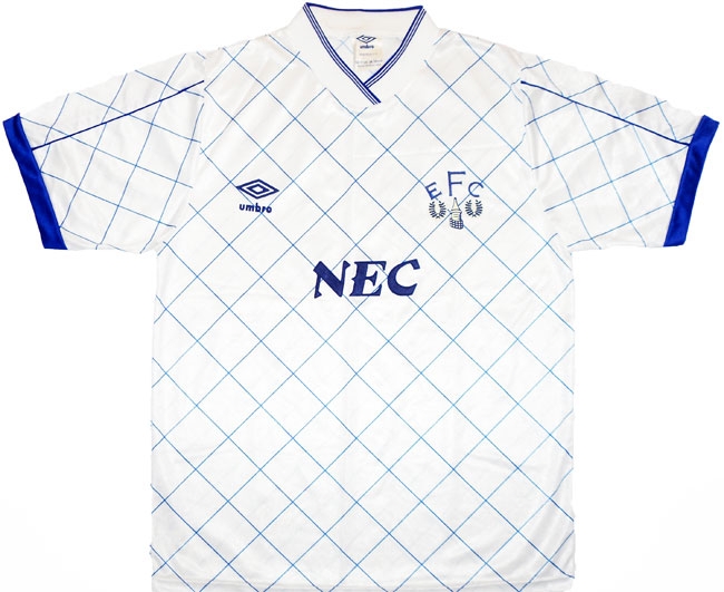 vintage everton shirt