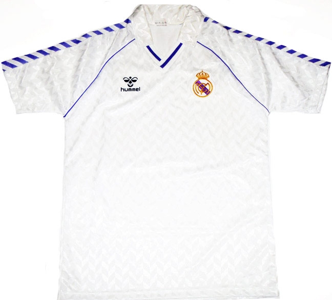 Real Madrid Home Shirt 1986