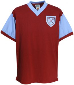 West Ham Home Shirt 1958