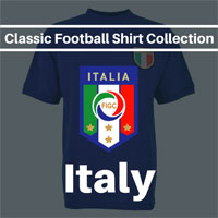 Italy shirt and badge