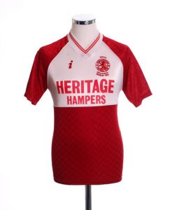Middlesbrough 1990 home shirt