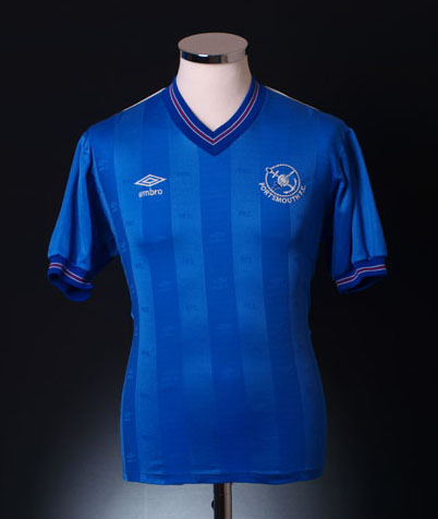 Retro Portsmouth Shirt 1985 home