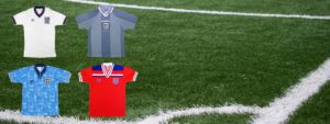 Football pitch and shirts