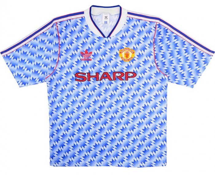 Manchester United 1990 away kit