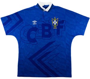 Retro Brazil Away Shirt 1991