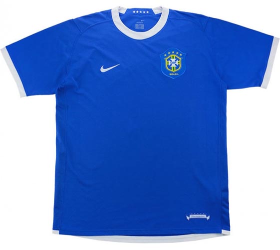 Retro Brazil Away Shirt 2006