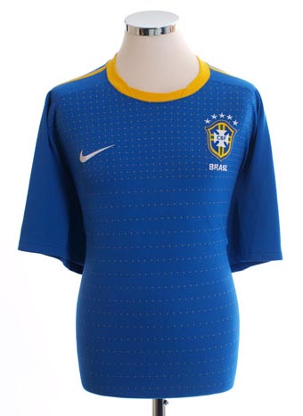 Retro Brazil Away Shirt 2010
