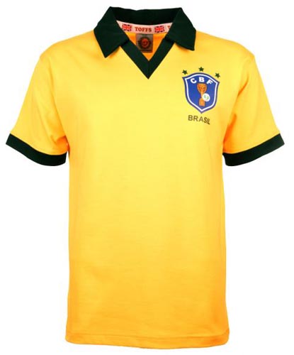 Retro Brazil Home Shirt 1986