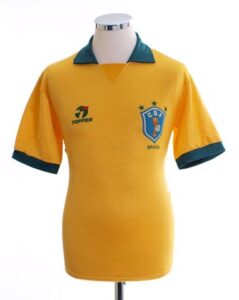 Retro Brazil Home Shirt 1988
