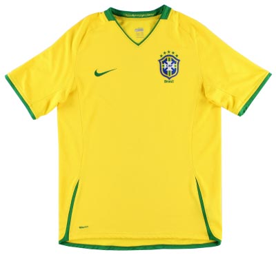 Retro Brazil Home Shirt 2008