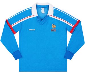 Retro France Home Shirt 1985