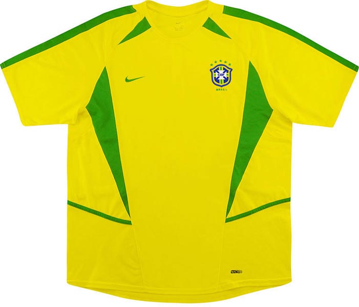 Retro Brazil Home Shirt 2002