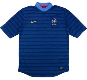 Retro France Home Shirt 2012