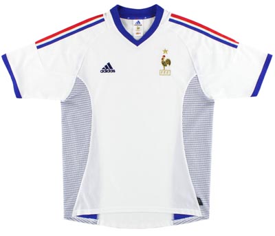 Retro France Away Shirt 2002