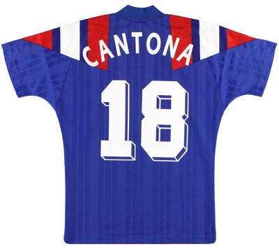 Retro France Cantona Home Shirt 1992