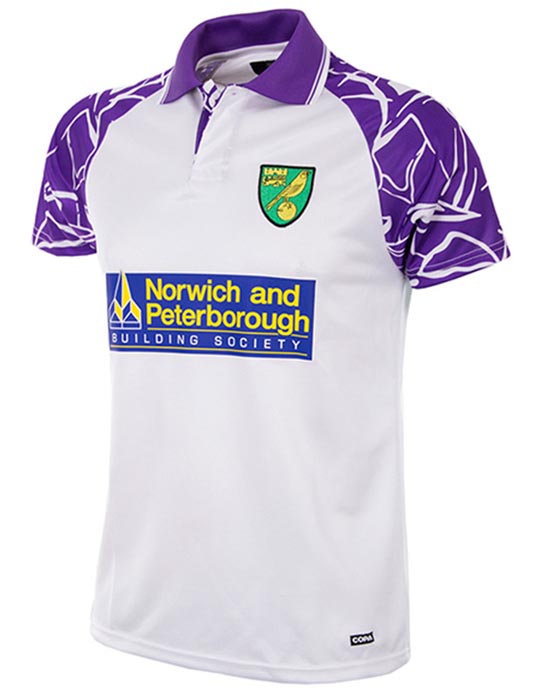Retro Norwich Away Shirt 1992