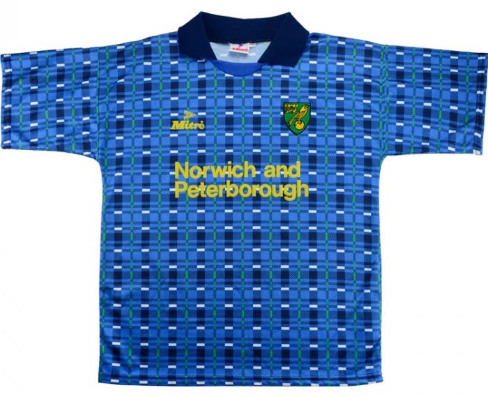 Retro Norwich Away Shirt 1994