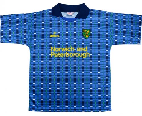 Retro Norwich Away Shirt 1994
