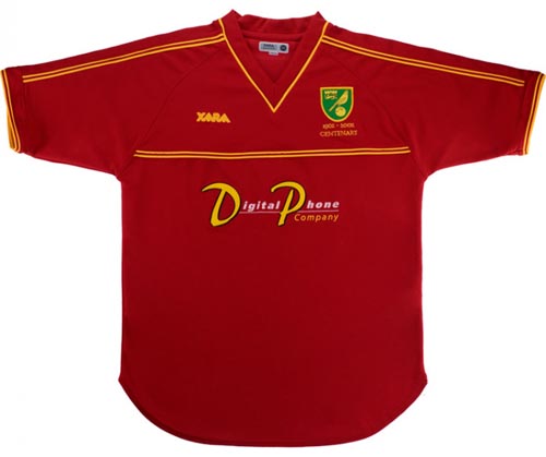 Retro Norwich Away Shirt 2001