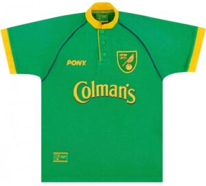 Retro Norwich Home Shirt 1997