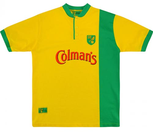 Retro Norwich Home Shirt 1999