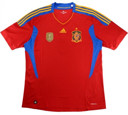 Retro Spain Home Shirt 2010