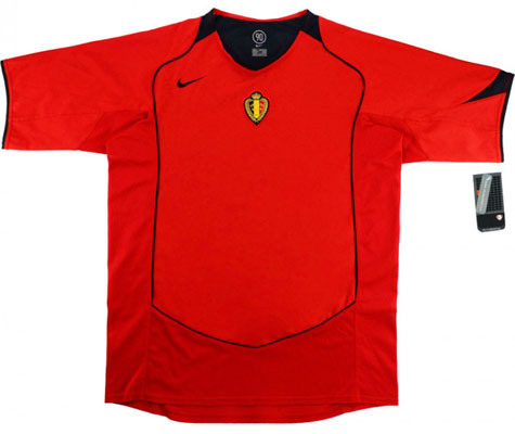 Retro Belgium Home Shirt 2004