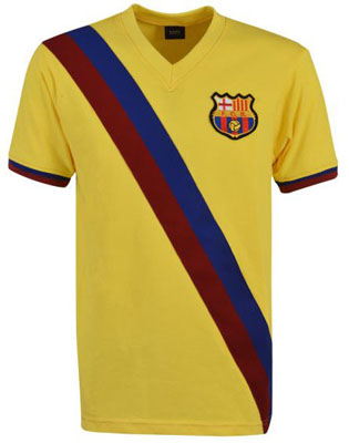 1974 Retro Barcelona Away Shirt