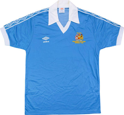 1981 Retro Manchester City Home Shirt