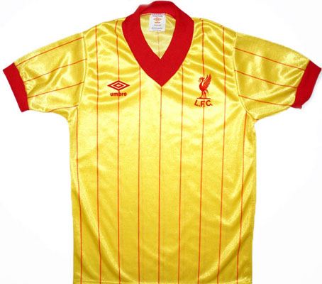 1982 Retro Liverpool Away Shirt