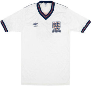 1986 Retro England Match Issue U21 Home Shirt