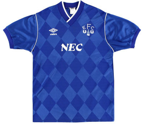 1986 Retro Everton Home Shirt