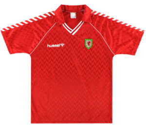 1987 Retro Wales Home Shirt