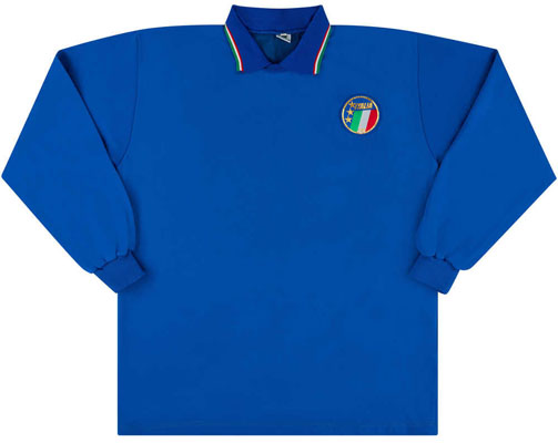 1989 Retro Italy Match Issue Home Shirt