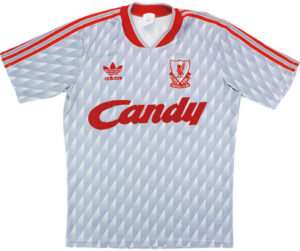 1989 Retro Liverpool Away Shirt