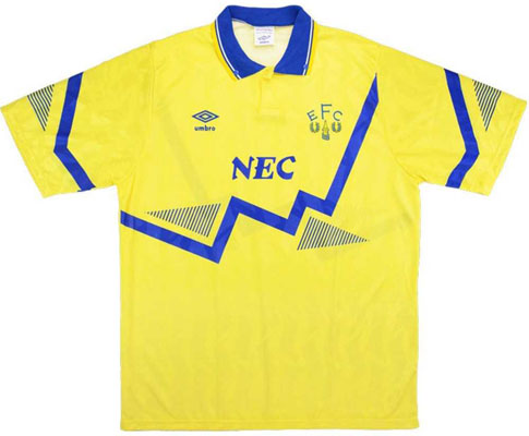 1990 Retro Everton Away Shirt