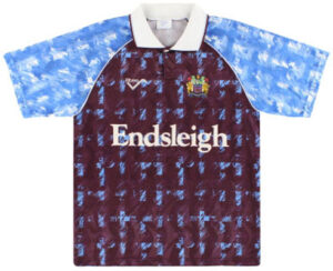 1991 Retro Burnley Home Shirt