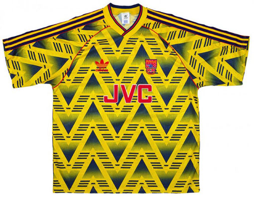 1992 Retro Arsenal Away Shirt