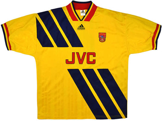 1993 Retro Arsenal Away Shirt
