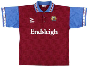 1993 Retro Burnley Home Shirt sml