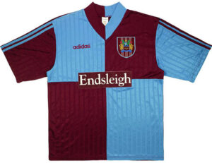 1996 Retro Burnley Home Shirt
