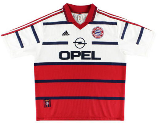 1998 Retro Bayern Away Shirt