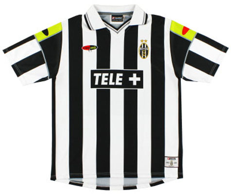 2000 Retro Juventus Home Shirt