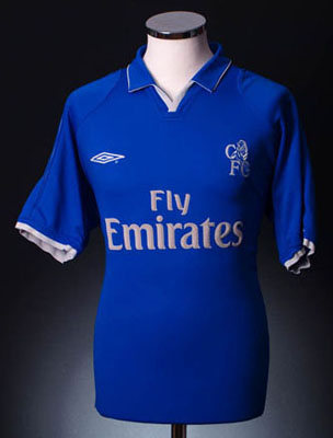 2001 Retro Chelsea Home Shirt