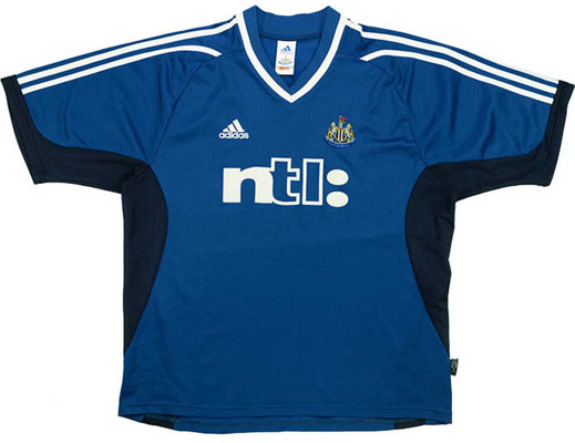 2001 Retro Newcastle Away Shirt
